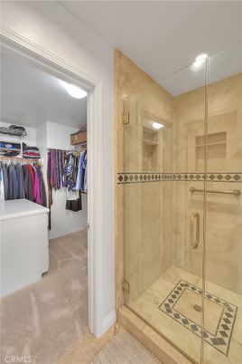 Bathroom, Glass Shower, Interior, Walk-in Closets