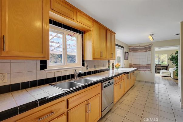 Interior, Kitchen, Tile Countertops