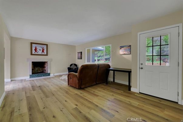 Fireplace, Interior, Wood Texture Flooring