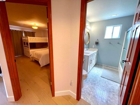 Bathroom, Bedroom, Interior, Wood Texture Flooring