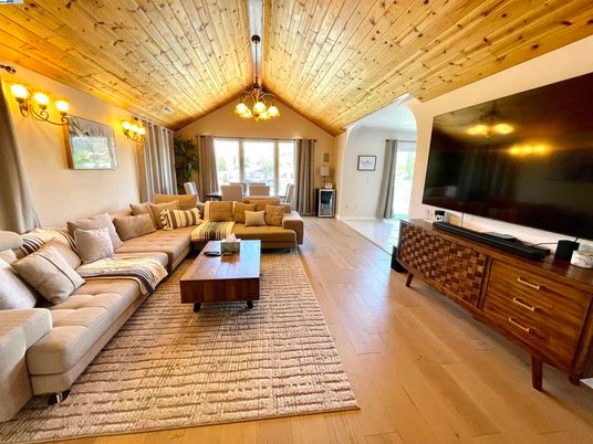 Dining room, Interior, Living room, Wooden Ceilings, Wood Texture Flooring