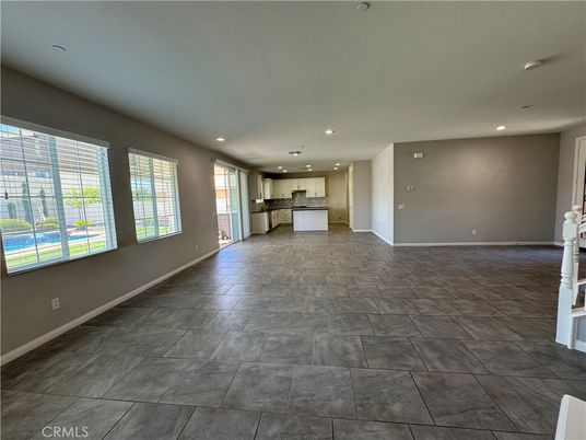 Empty room, Interior, Kitchen, Recessed Lighting