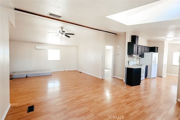 Empty room, Interior, Kitchen, Wood Texture Flooring