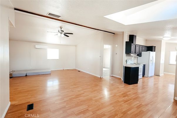 Empty room, Interior, Kitchen, Wood Texture Flooring
