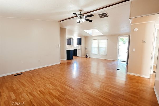 Empty room, Interior, Kitchen, Wood Texture Flooring