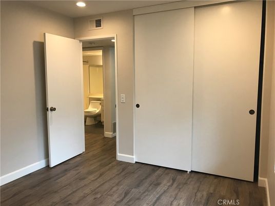 Bathroom, Interior, Recessed Lighting, Wood Texture Flooring