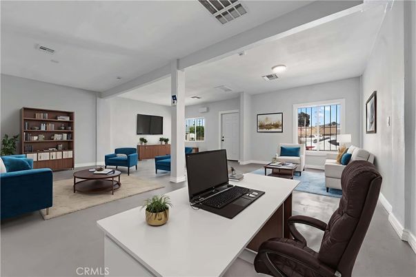 Home Office, Interior, Living room, Recessed Lighting