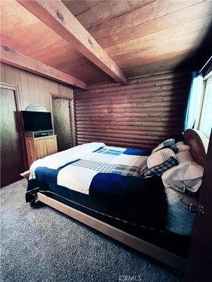 Bedroom, Interior, Wooden Beams, Wooden Ceilings, Wooden Walls