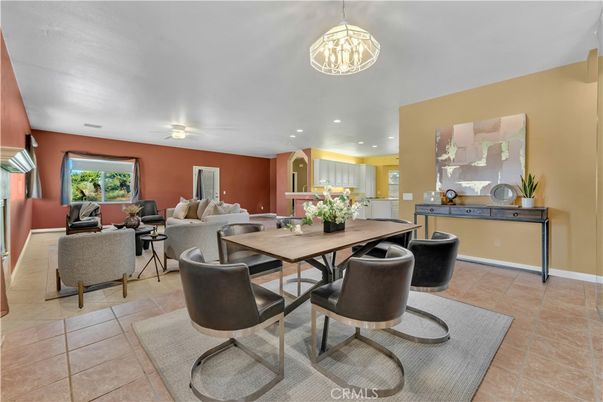 Dining room, Interior, Kitchen, Living room, Pendant Lights, Recessed Lighting