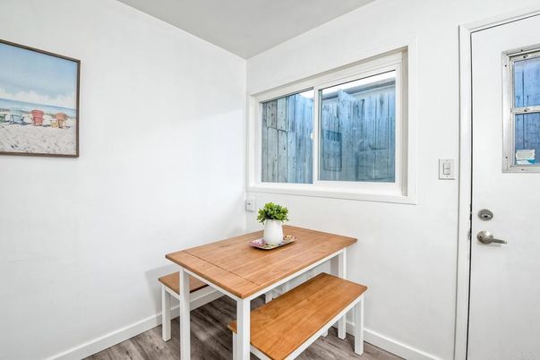 Dining room, Interior, Wood Texture Flooring