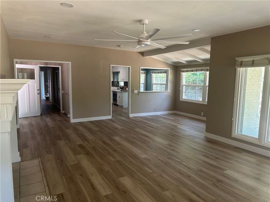 Empty room, Interior, Kitchen, Wood Texture Flooring