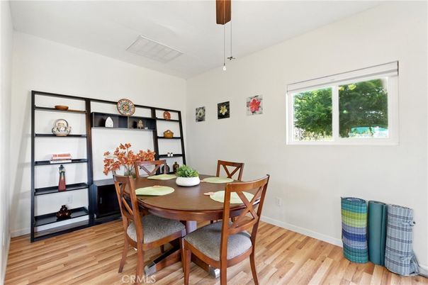 Dining room, Interior, Wood Texture Flooring