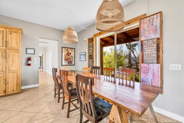 Dining room, Interior, Pendant Lights