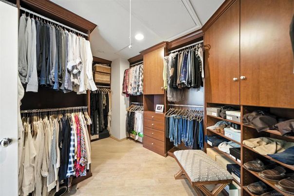 Interior, Recessed Lighting, Walk-in Closets, Wood Texture Flooring