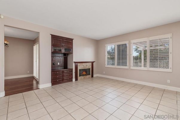 Empty room, Fireplace, Interior