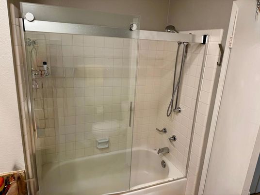 Bathroom, Glass Shower, Interior