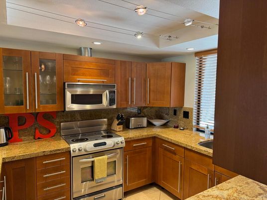 Interior, Kitchen, Recessed Lighting, Stainless Steel Appliances