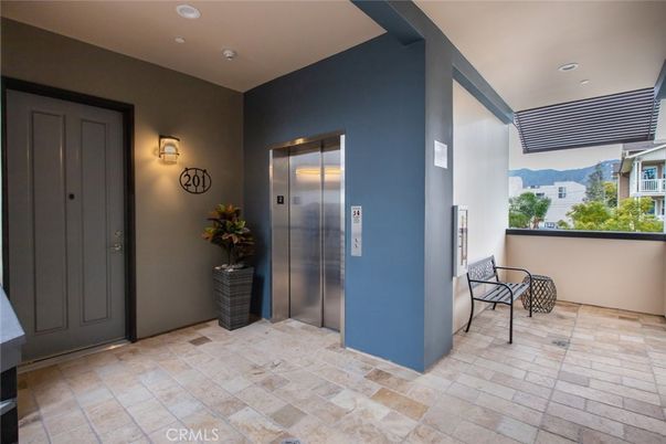 Elevator, Interior, Recessed Lighting