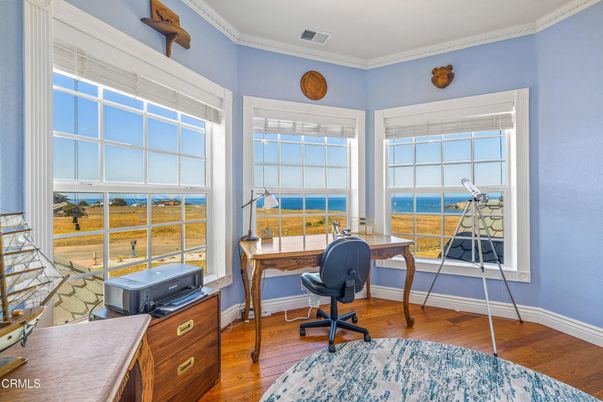 Home Office, Interior, Water, Wood Texture Flooring