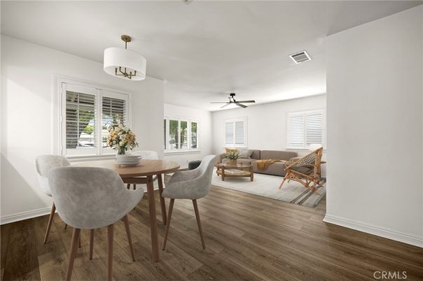 Dining room, Interior, Living room, Wood Texture Flooring