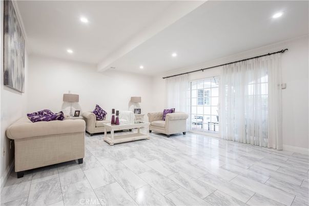 Interior, Living room, Marble, Recessed Lighting
