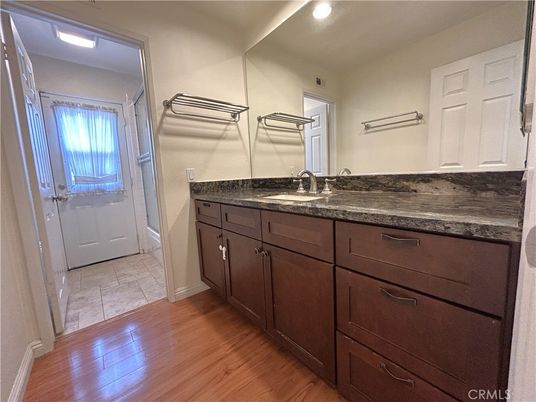 Bathroom, Interior, Recessed Lighting, Wood Texture Flooring