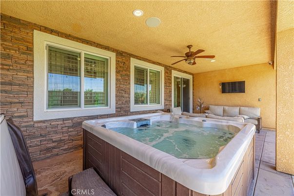 Exterior, Hot Tub, Recessed Lighting