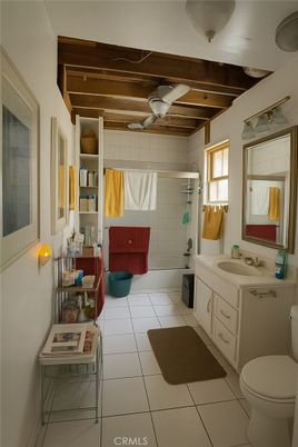 Bathroom, Interior, Wooden Beams