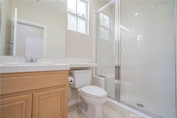 Bathroom, Glass Shower, Interior, Tile Countertops