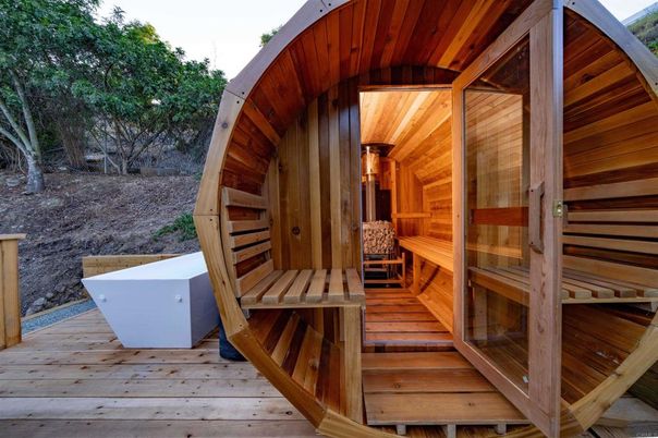Exterior, Sauna Room
