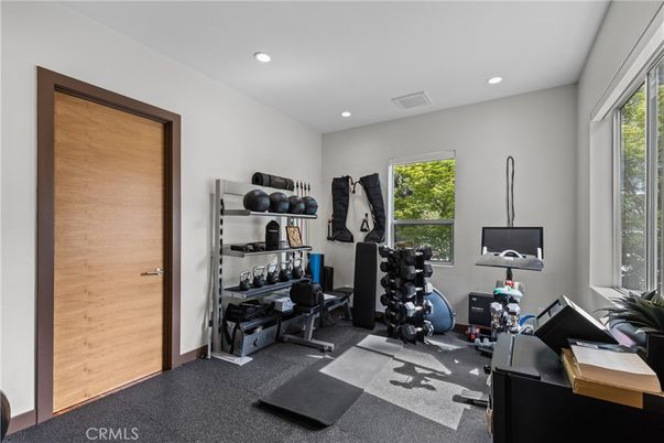 Fitness Equipment, Interior, Recessed Lighting