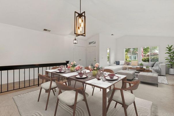 Dining room, Interior, Living room, Pendant Lights