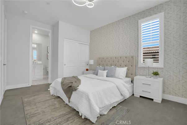 Bathroom, Bedroom, Interior, Recessed Lighting, Wood Texture Flooring