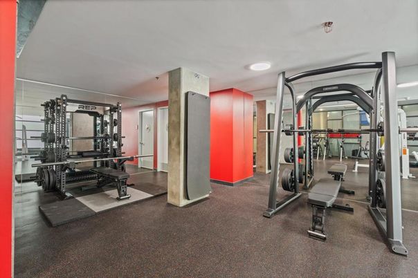 Fitness Equipment, Gym, Interior, Recessed Lighting