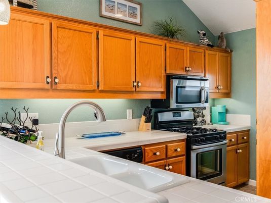 Interior, Kitchen, Tile Countertops