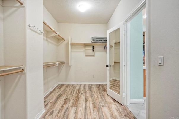 Interior, Walk-in Closets, Wood Texture Flooring
