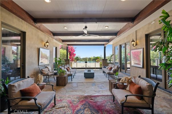 Interior, Living room, Recessed Lighting, Wooden Beams