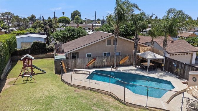 Backyard, Exterior, Playground, Pool