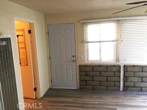 Empty room, Interior, Stone Walls, Wood Texture Flooring