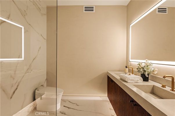 Bathroom, Interior, Marble, Marble Walls