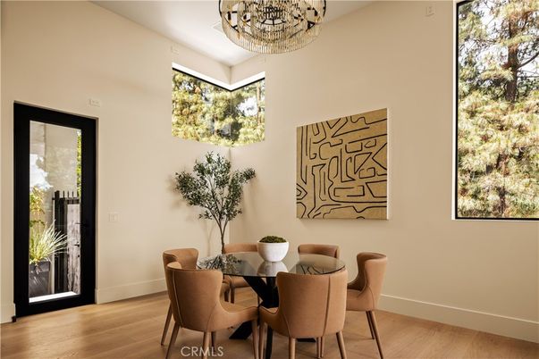 Dining room, Interior, Wood Texture Flooring