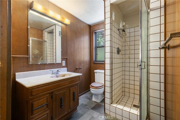 Bathroom, Interior, Wooden Walls