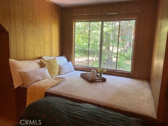 Bedroom, Interior, Wooden Walls