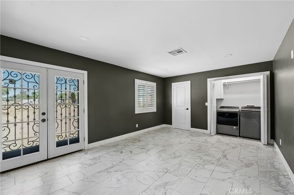 Empty room, Interior, Kitchen, Marble, Recessed Lighting