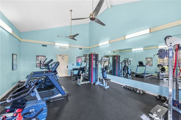 Fitness Equipment, Gym, Interior