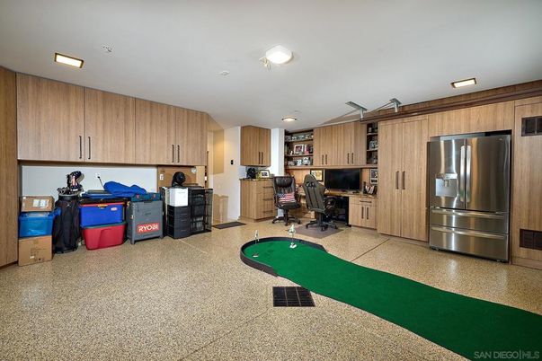 Home Office, Interior, Recessed Lighting