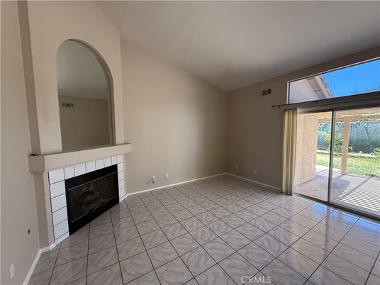 Empty room, Fireplace, Interior