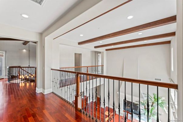 Interior, Recessed Lighting, Wooden Beams, Wood Texture Flooring