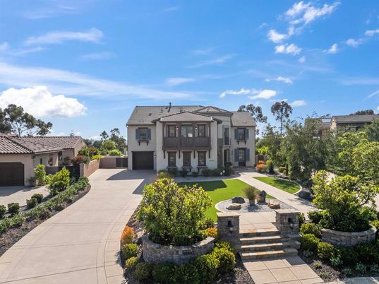 Attached, Backyard, Exterior, Facade, French Provincial