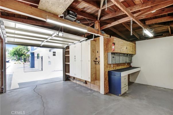 Garage, Interior, Wooden Beams, Wooden Ceilings